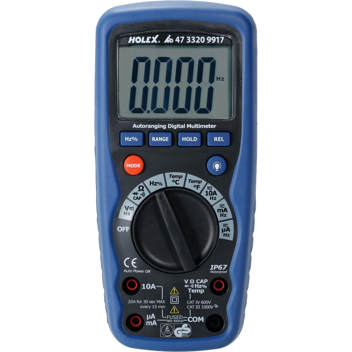 ĐỒNG HỒ ĐO ĐIỆN VẠN NĂNG 9917 HOLEX ĐỒNG HỒ ĐO ĐIỆN VẠN NĂNG 9917 HOLEX